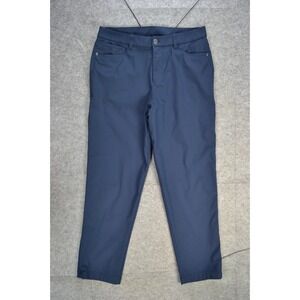 Lululemon‎ Mens 32 ABC Relaxed Fit Classic Pant Warpstreme LM5AXSS Blue 32x28